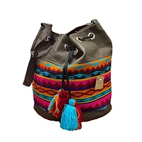 Multicoloured Kurmi Handbag
