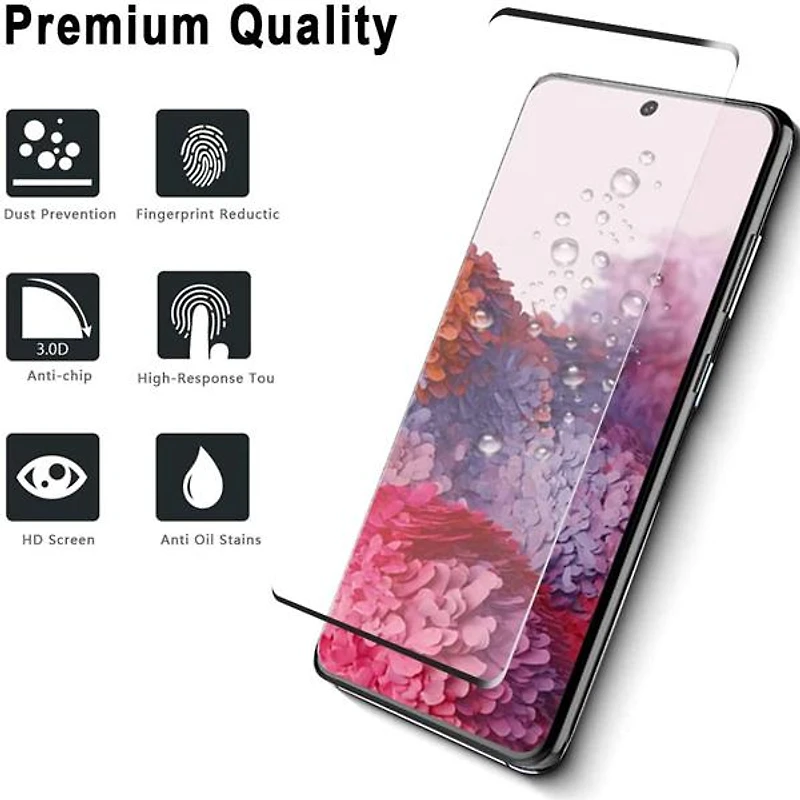 Samsung S9 Edge Glue Tempered Glass