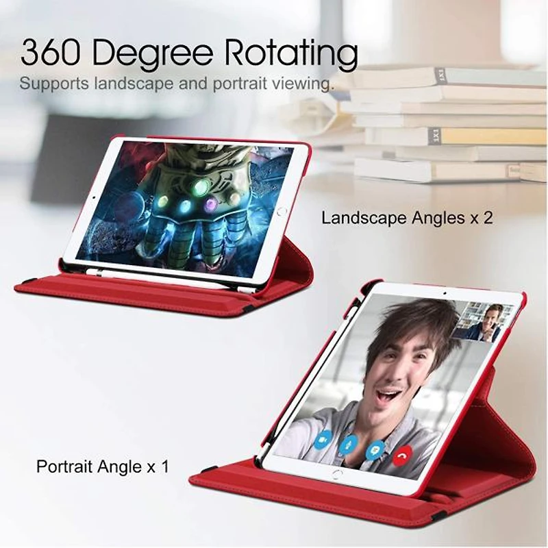iPad 360 Degree Rotating Stand Case