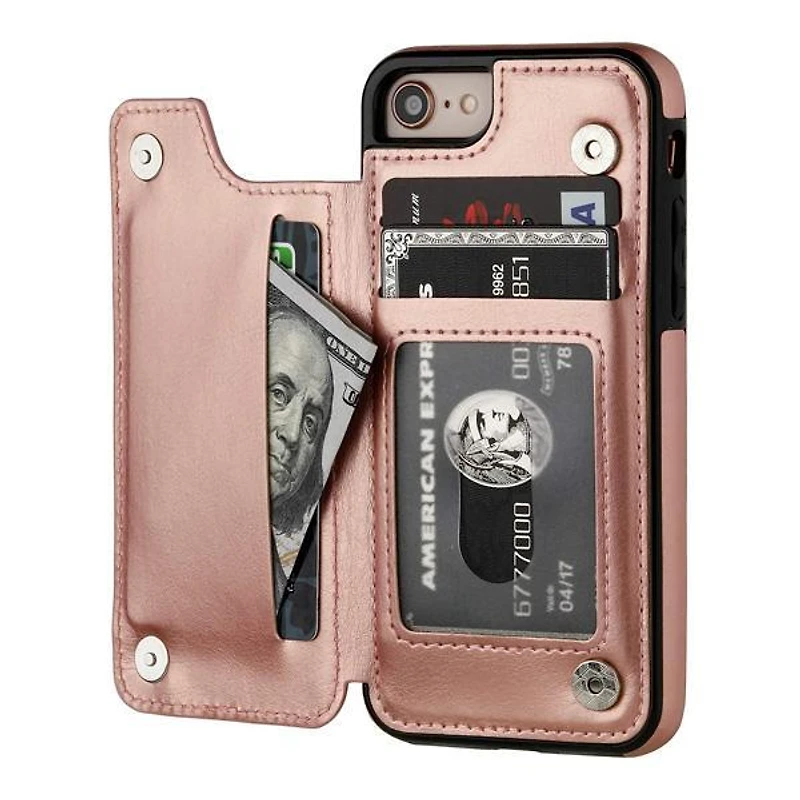 iPhone Plus Case Back Wallet