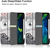 iPad Air/Air2/9.7/Pro 9.7 Smart Case Pencil Holder