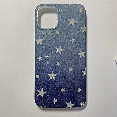 iPhone 12 Mini Glitter Flower & Star TPU
