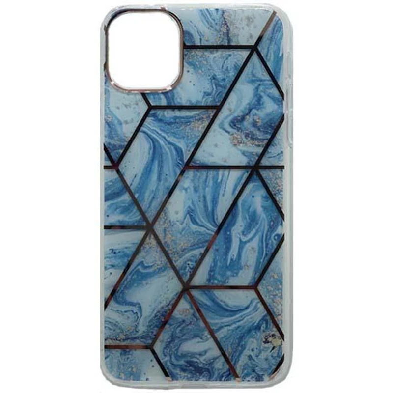 iPhone 12 /12 Pro Electroplated Marble Line
