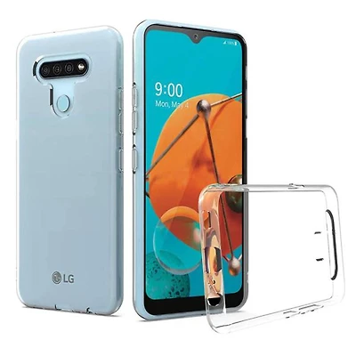LG K61 Clear Hybrid Case