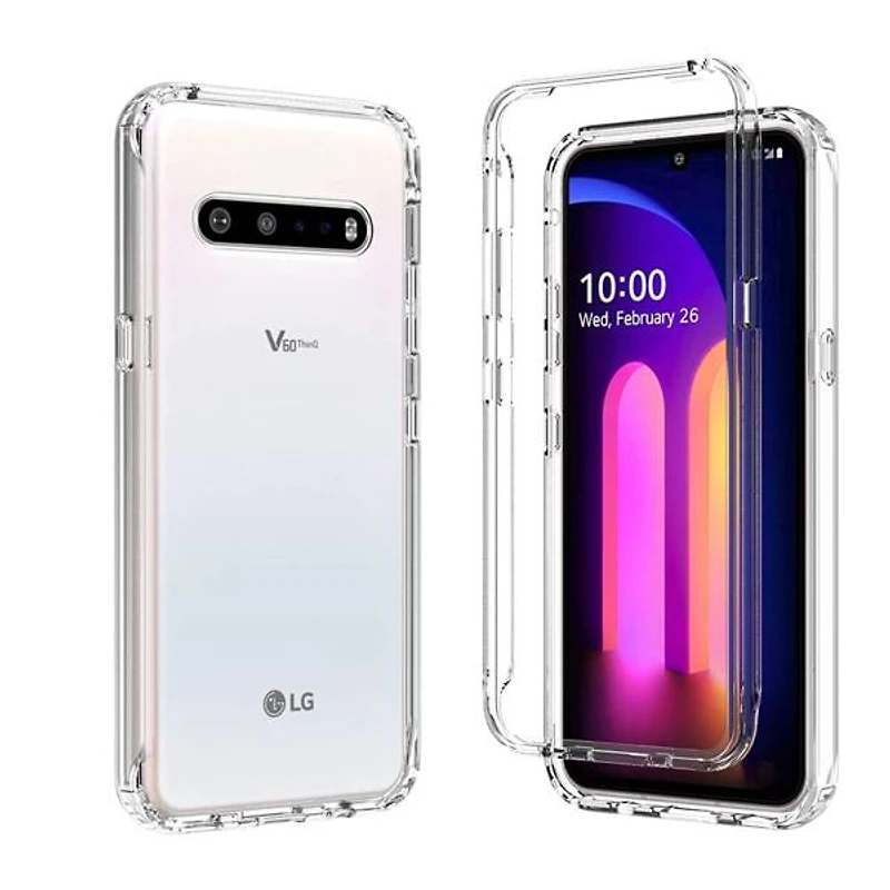 LG G8X Clear Hybrid Case