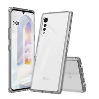 LG Velvet Clear Hybrid Case