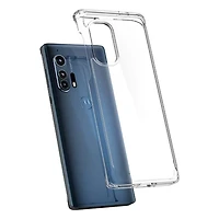 Moto Edge + Clear Hybrid Case