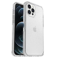 iPhone Pro Max Silver Flake Clear Sym Case