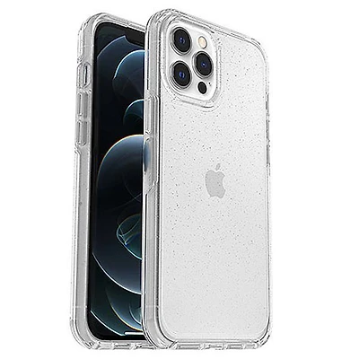 iPhone 13 Pro Max Silver Flake Clear Sym Case