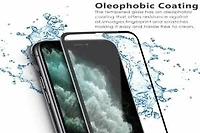 LG G8X Tempered Glass Full Cover Black