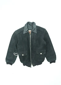 Kids Black Harley-Davidson Faux Leather Jacket Size 3T