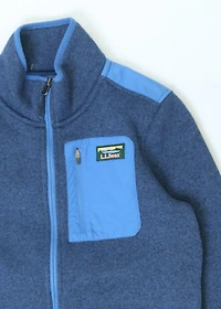 Women's LL Bean Blue Fleece Size Small
