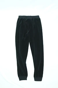 Women's Black Juicy Couture Velour Track Pants Size 24"