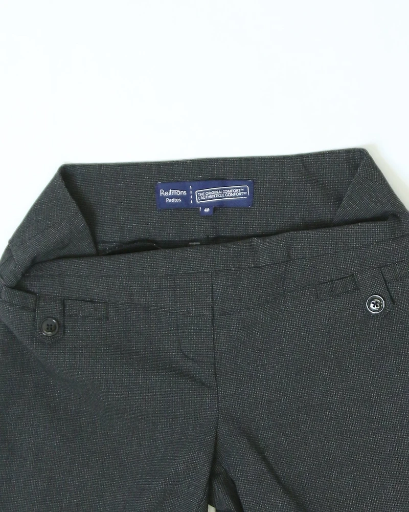 Women's Grey Highrise Dress Pants Size 30"