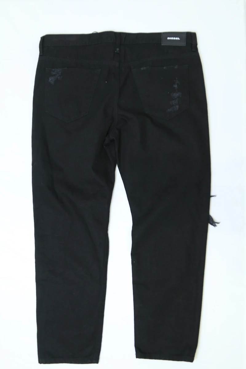 Men's Diesel Mharky Slim-Skinny Dark Denim Jeans Size 36"