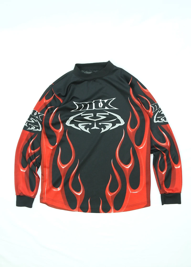 Men's MTX Motocross Long Sleeve Jersey Size Small
