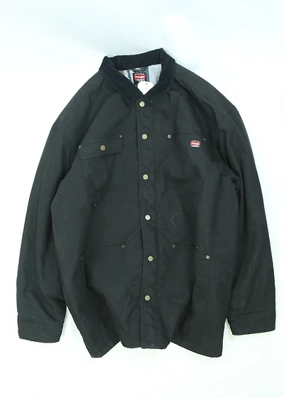 Men's Black Wrangler Workwear Jacket Size XXL