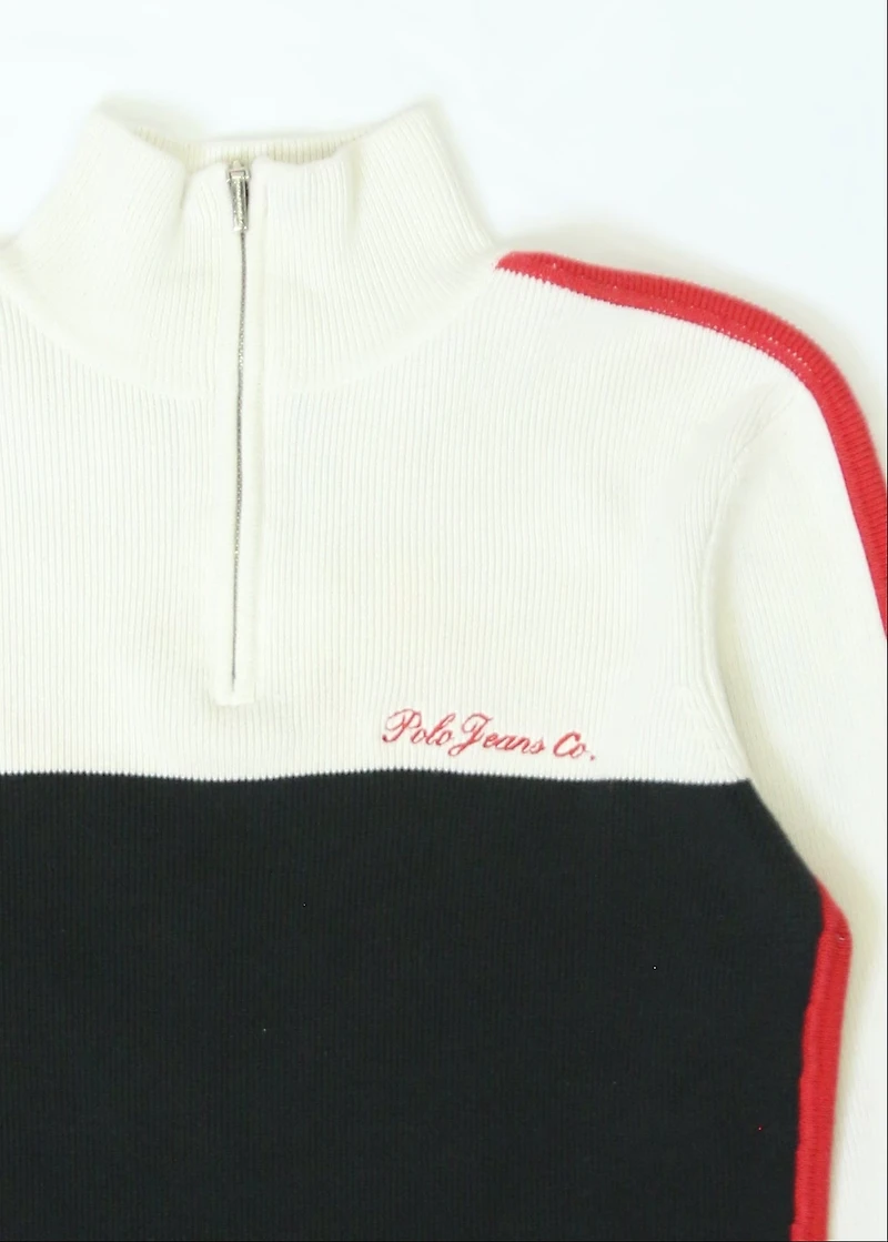 Women's Polo Jeans Co. Quarter Zip Size Large