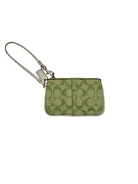 Women's Coach Wristlet (Green)