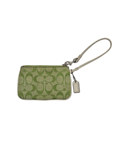 Women's Coach Wristlet (Green)