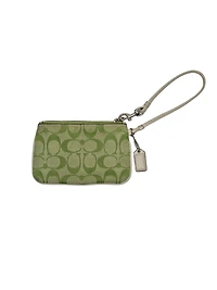 Women's Coach Wristlet (Green)