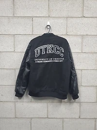 Mens UTKCC UofT Korean Commerce Community Varsity Jacket Size XL