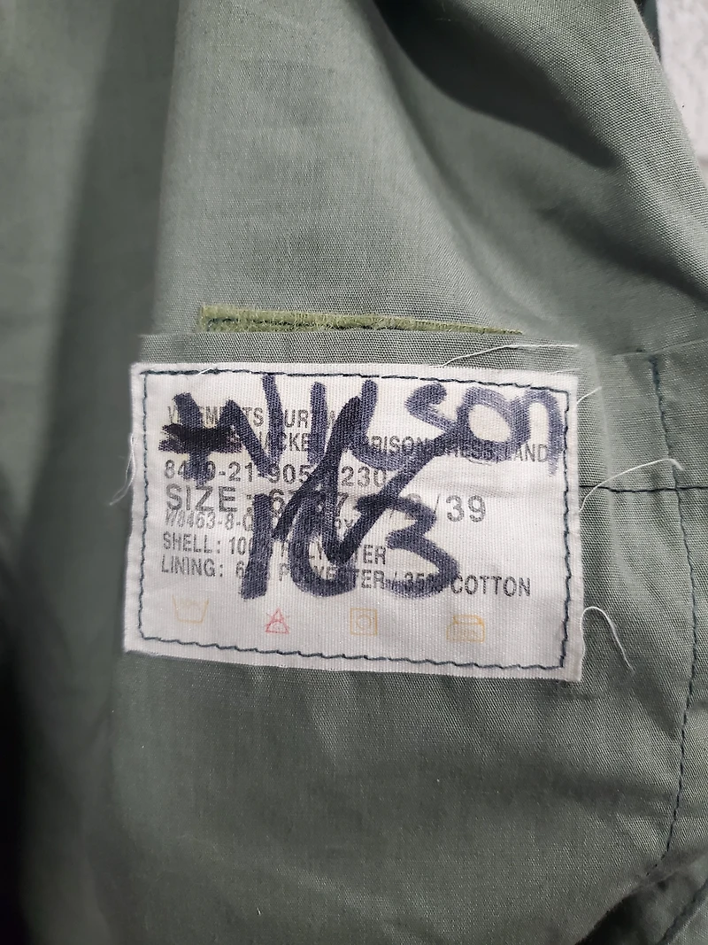 Mens 1939 Camoflauge Jacket Fits Large