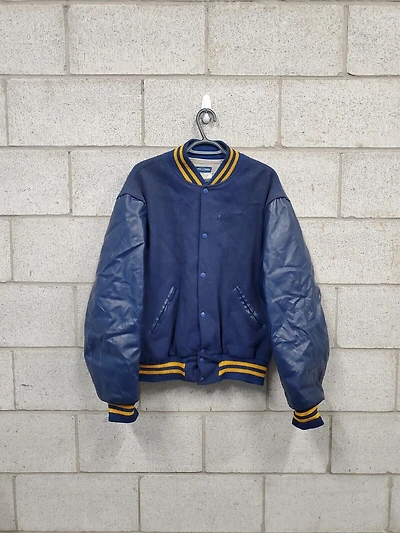 Mens Vintage Varsity Jacket Size XL