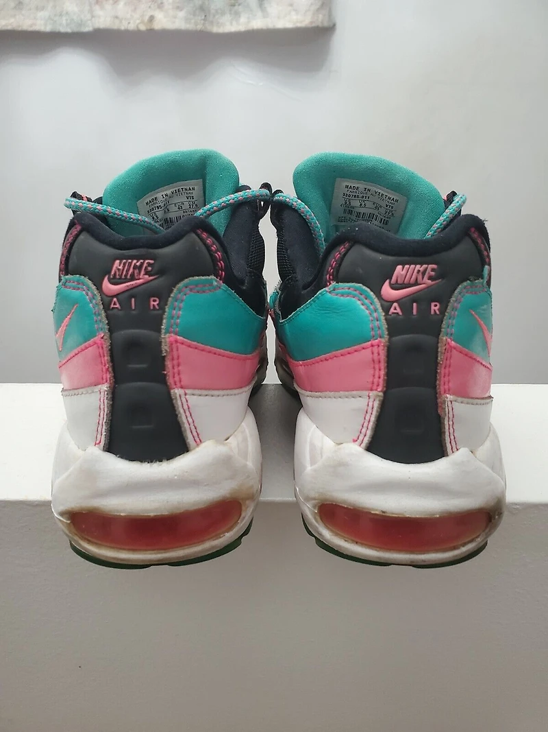 Mens 2008 Nike Air Max 95 Miami Vice Shoes Sneakers Size 9.5US