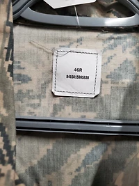 Mens U.S Navy Camo Jacket Size 46R Fits XL