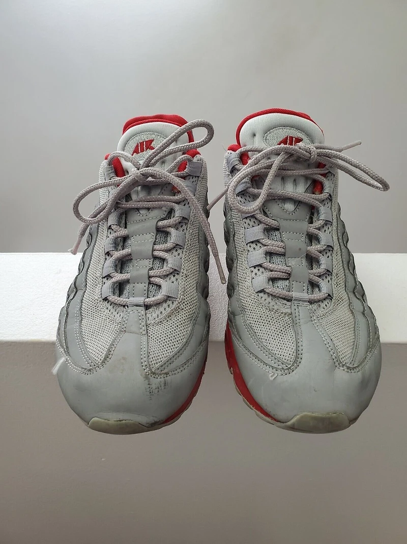 Mens Air Max 95 Attack Pack Metallica Reflective Silver Shoes Sneakers Fits 9.5US