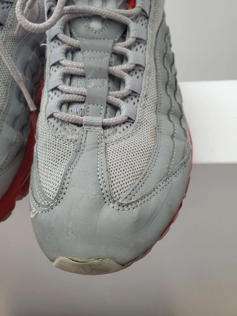 Mens Air Max 95 Attack Pack Metallica Reflective Silver Shoes Sneakers Fits 9.5US