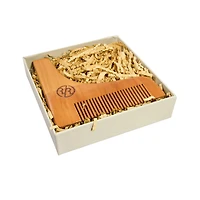 Natural Pear Wood Beard Shaper
