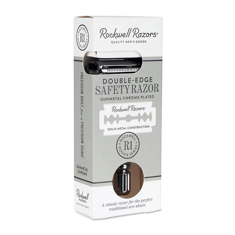 R1 Rookie Double Edge Razor Gunmetal