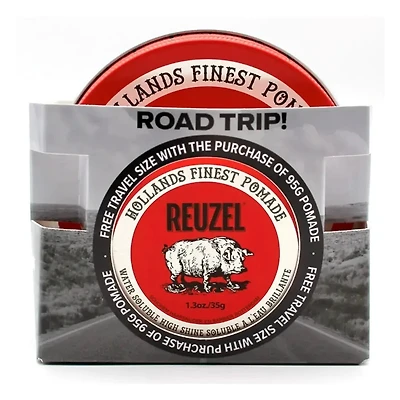 Red High Shine Pomade Road Trip