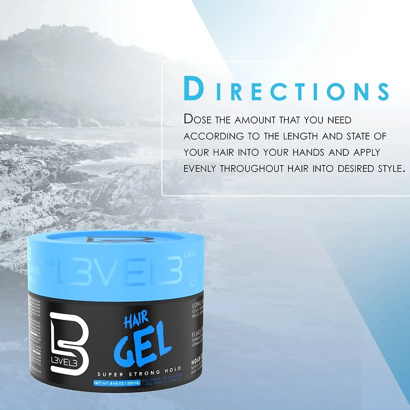 Super Strong Hair Gel
