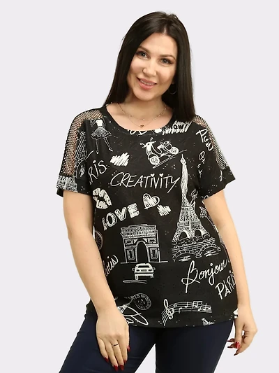 City Graphic Top
