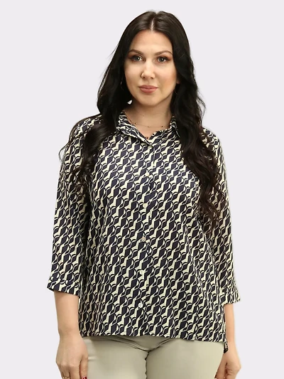 Multi-Print Blouse