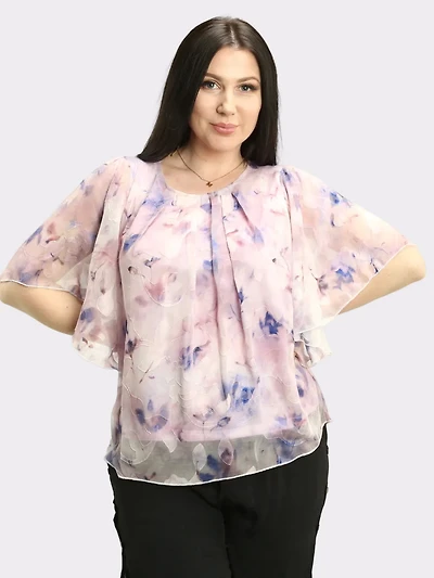 Floral Chiffon Top
