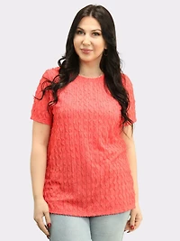Crinkle Textured Top