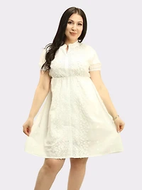 Floral Embroidered Dress