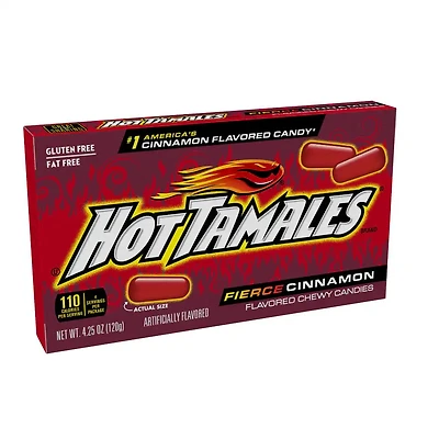 Hot Tamales Fierce Cinnamon Candy 4.25OZ