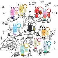 Pop Mart x THE MONSTERS: 10th Anniversary Special Edition Keyring Figurine Blind Box (1pc)