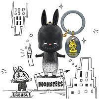Pop Mart x THE MONSTERS: 10th Anniversary Special Edition Keyring Figurine Blind Box (1pc)