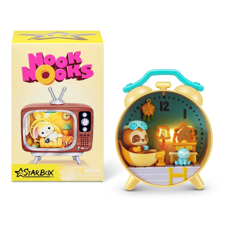 Starbox Nook Nooks Series 1 Blind Box Collectible Mini Collectible Animal Figurines (1pc)