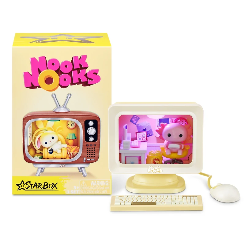Starbox Nook Nooks Series 1 Blind Box Collectible Mini Collectible Animal Figurines (1pc)