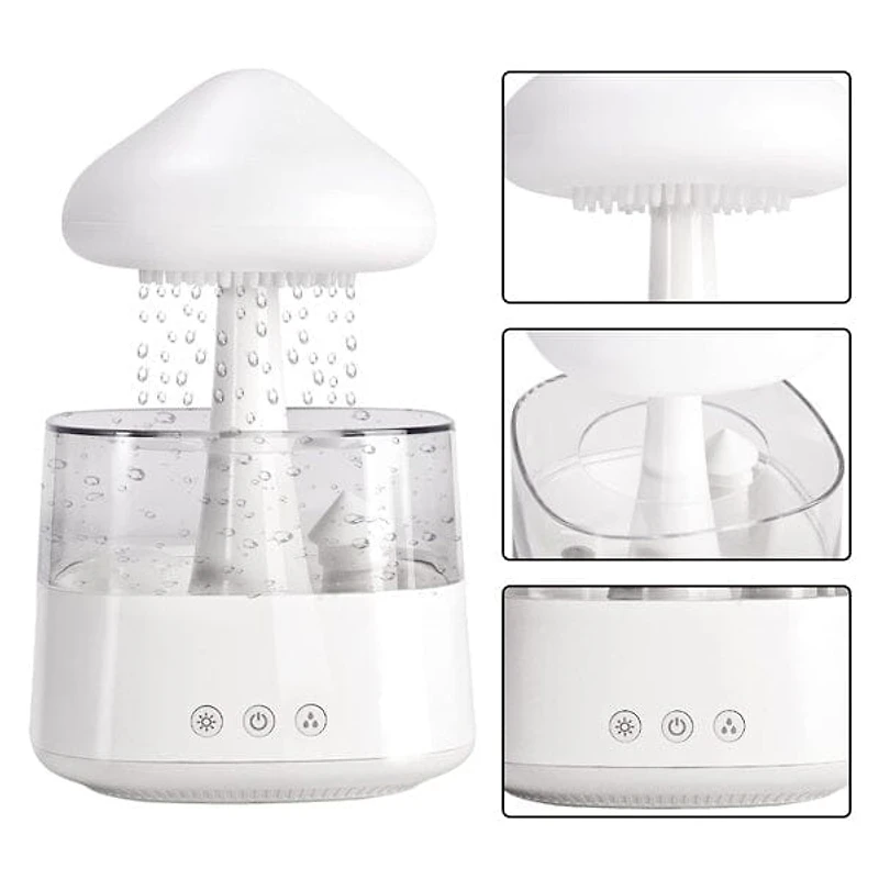 Esencia SereneMists: (800mL) 4-in-1 Rain Cloud Humidifier