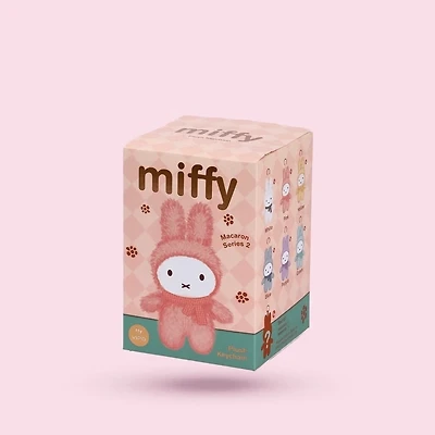 Miffy Macaron Plush Series 2 Keychain Blind Box - 1pc