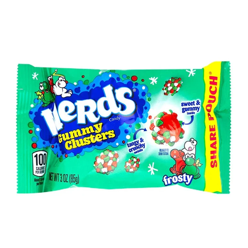 Nerds Frosty Holiday Gummy Clusters - 3oz