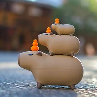 CAPYSTACK: Capybara Magnetic Nesting Doll 3D printed Toy